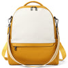 Anti-theft Travel Backpack Purse Yellow-Beige