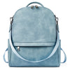 Anti-theft Travel Backpack Purse Two-tone Blue Pattern