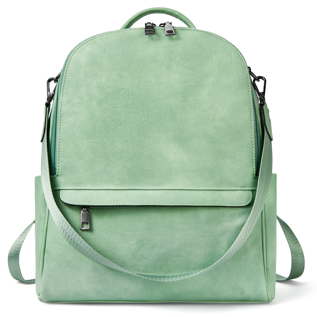 Backpack Purse for Women Rough Light Green