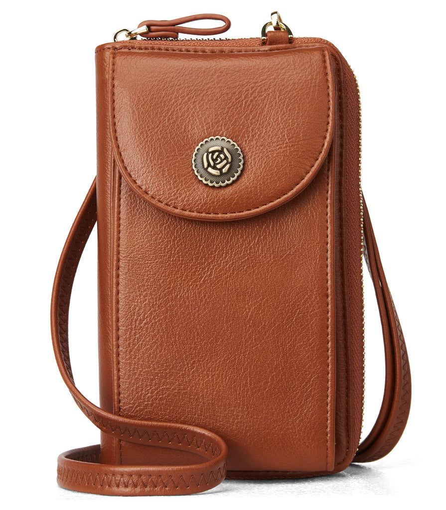2024 New Lychee Grain Leather Phone Bag, Small Crossbody Bags for Women,Cell  Phone Purse Crossbody (Black): Handbags: Amazon.com