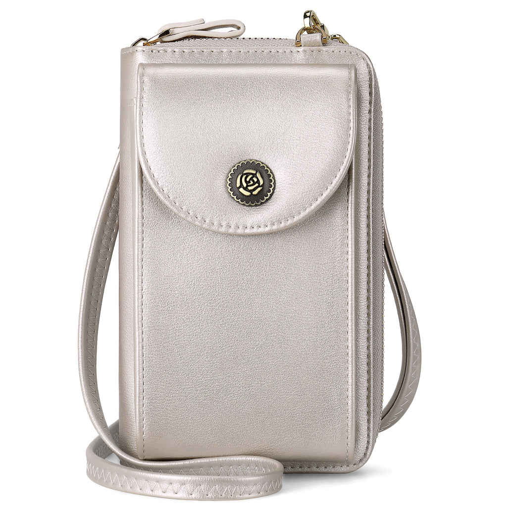 Crossbody Phone Bag for Women, Nylon Small Crossbody Shoulder Bag, Cell  Phone Bag, Mini Wallet Purse, with Headphone Port (Blue): Handbags:  Amazon.com