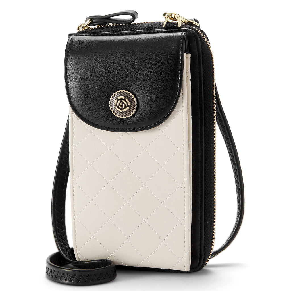 Amazon.com: Lightweight Leather Phone Purse, Small Crossbody Bag Mini  Animal Print Black-white Cell Phone purse Shoulder Bag with Strap for Women  : Clothing, Shoes & Jewelry