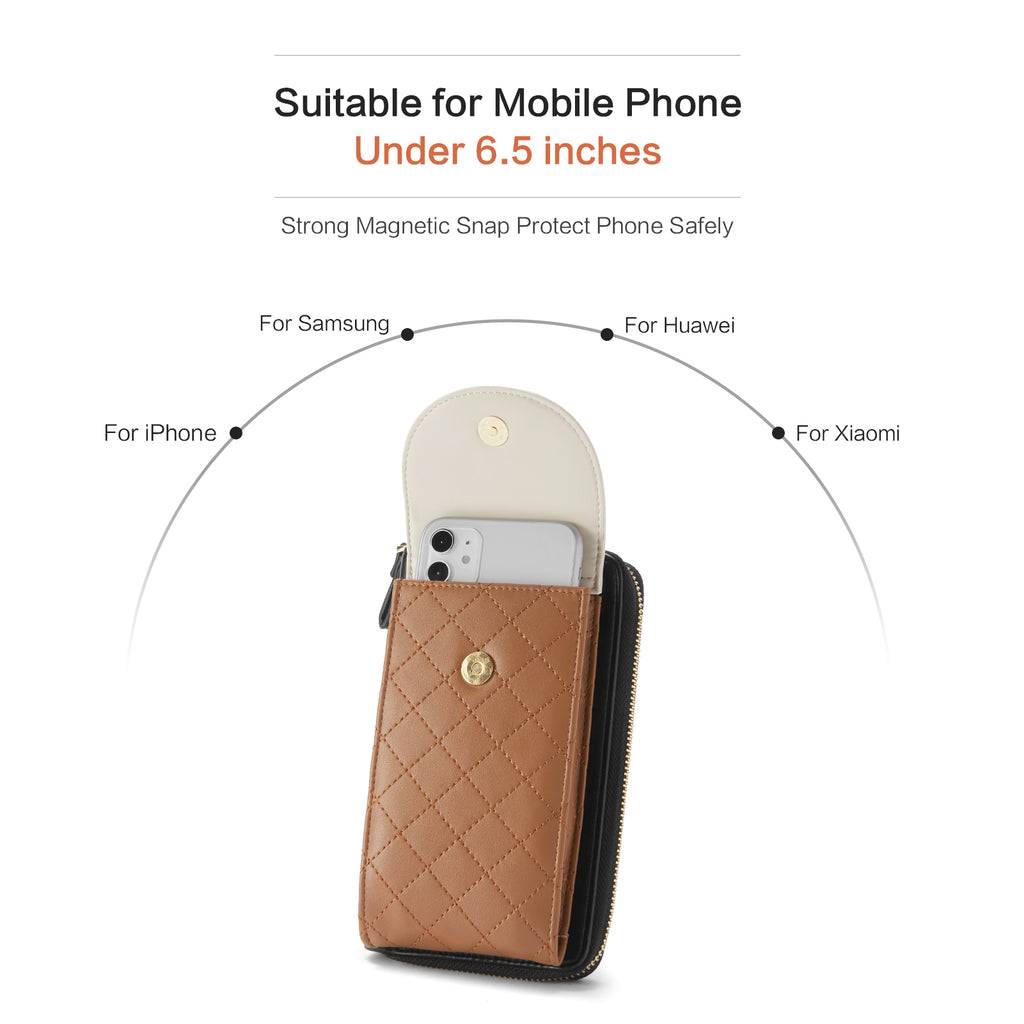 Women Touch Screen Cell Phone Bag Crossbody Shoulder Pouch Purse Key Card  Case | eBay