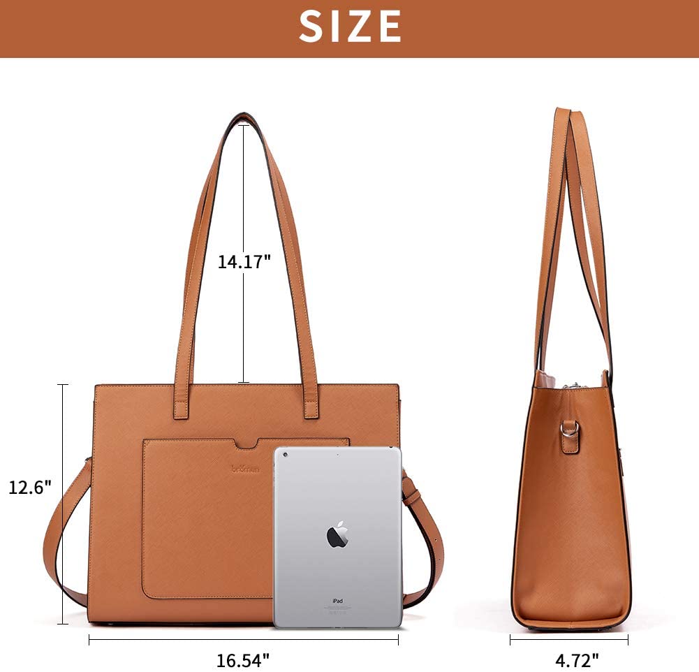 Laptop Bag Women's Fashion Computer Tote Bag Large Size Handbag