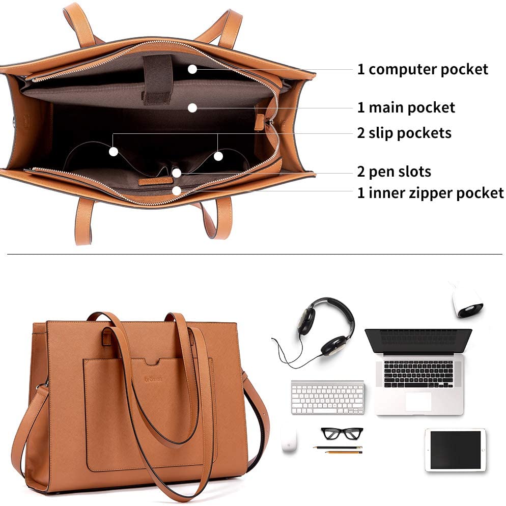 Briefcases in the color Brown for women