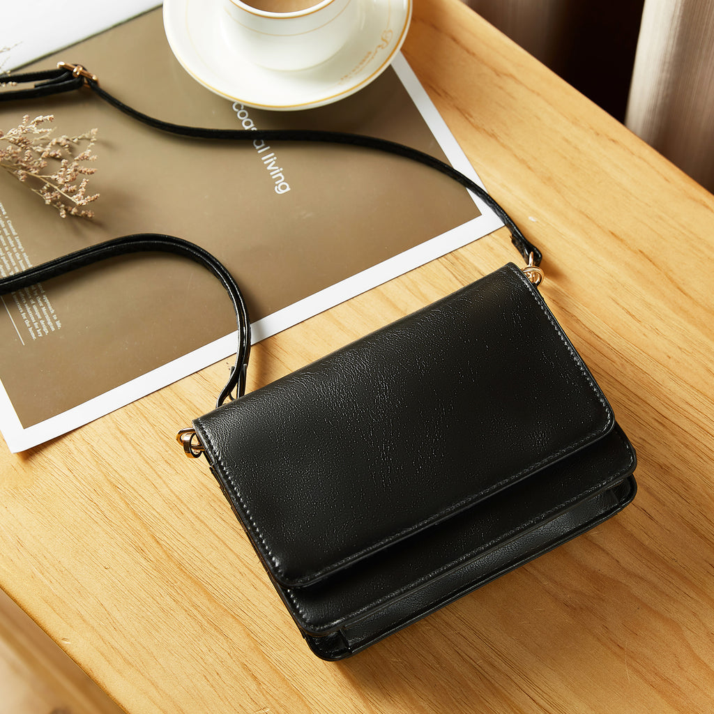 Leather Small Crossbody Bags for Women Designer Cell Phone Bag
