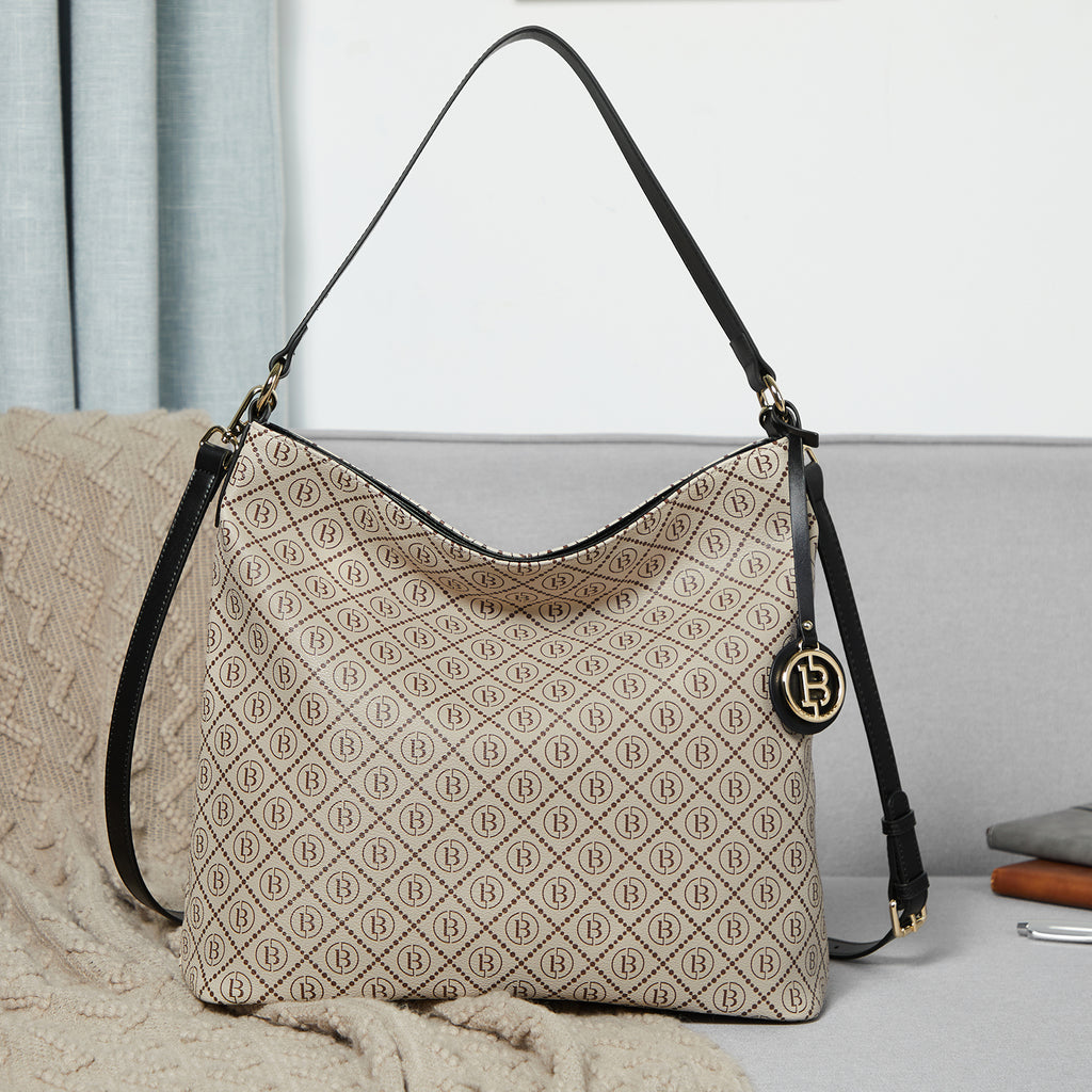 BOSTANTEN Women's Designer Hobo Handbag
