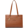 Women Leather Handbags Designer Satchel Purses Work Shoulder Tote Bag Brown
