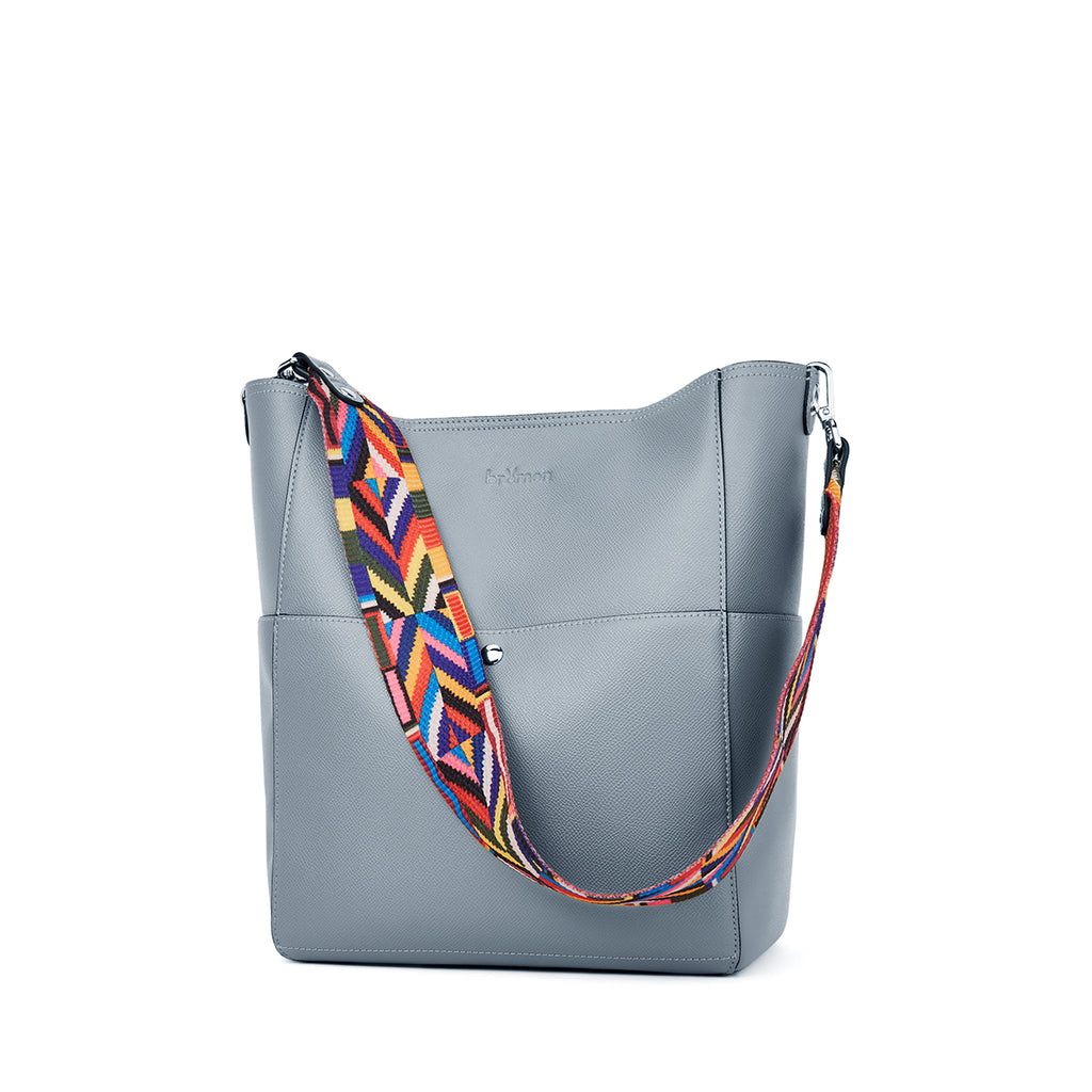 Women's Designer Blue Vegan Leather Bags